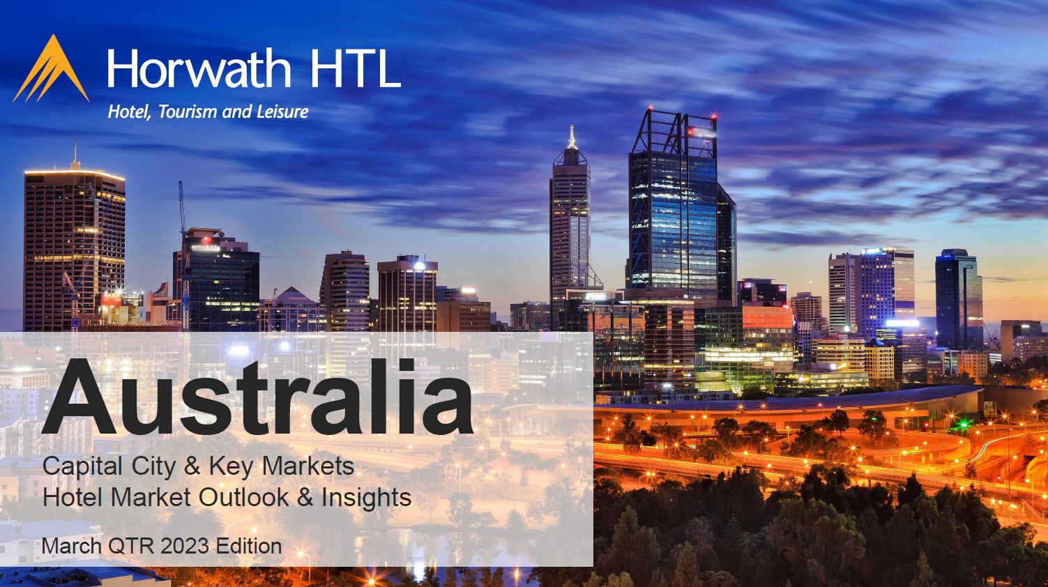 Australia Key City Hotel Market Outlook March 2023 Edition